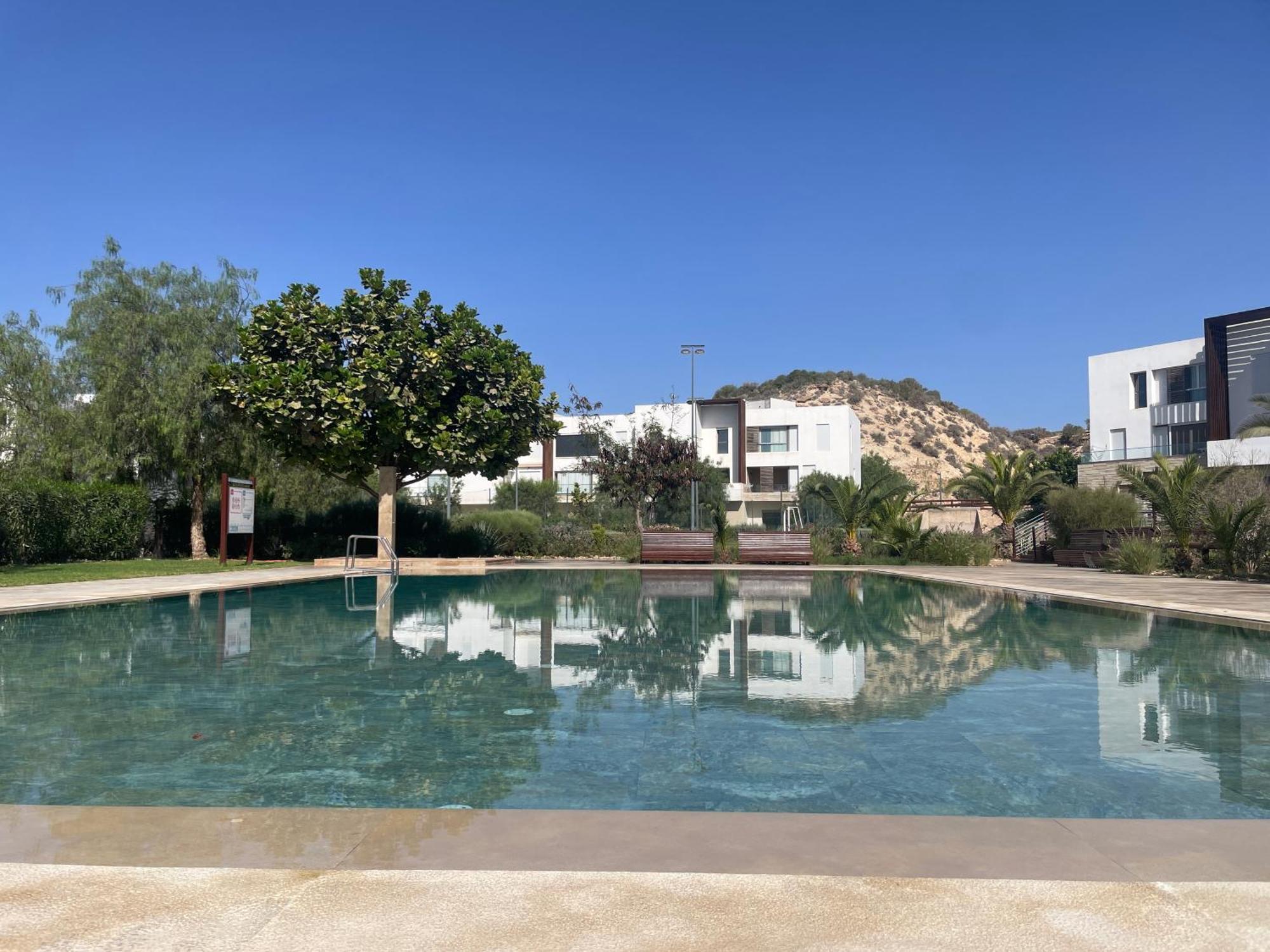 Appt: Evasion Oceanique Apartment Taghazout Bagian luar foto