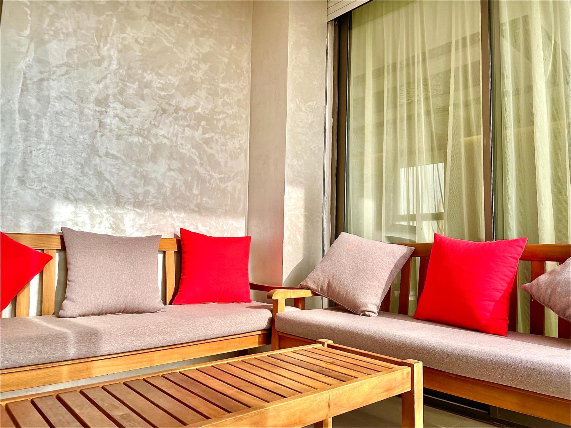 Appt: Evasion Oceanique Apartment Taghazout Bagian luar foto