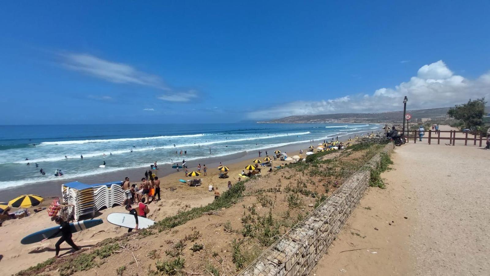 Appt: Evasion Oceanique Apartment Taghazout Bagian luar foto