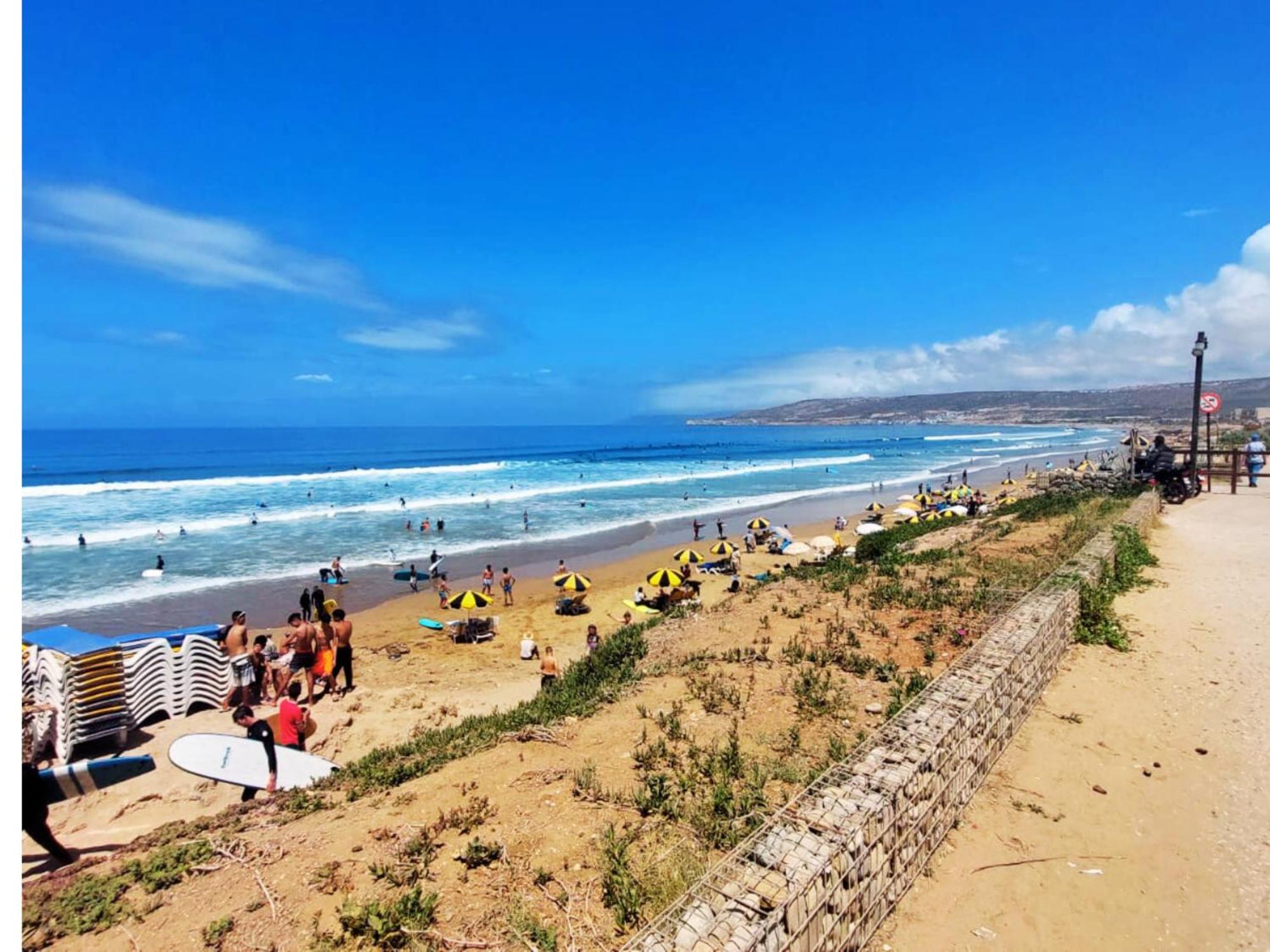 Appt: Evasion Oceanique Apartment Taghazout Bagian luar foto
